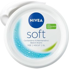 Ahes Soft Nemlendirici Bakım Kremi 300 Ml, 48 Saat Nemlendirme, Jojba Yağı,e Vitamini, Yüz,el,vücut Için,paraben Içermez