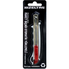Ahes Pro Otomatik Yüklemeli Maket Bıçağı (2 Yedekli) 9 mm 14000005047