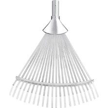 Ahes Bahçe Tarla Tırmık Çim Peyzaj Yaprak Ot Saman Temizleme Toplama Tırmığı Metal 1 Adet