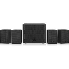 Ahes Pasif Pa Hoparlör ve 8" Aktif Pa Subwoofer ve Diğer Aksesuarlarla Birlikte Pub Kurulum Hoparlör Paketi