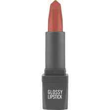 Ahes Avıen Uzun Süre Kalıcı Yoğun Renk Veren Nemlendirici Parlak Ruj - Glossy Lipstick 308 Terracotta Nude