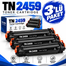 Bionet Teknik Brother TN2459 4.5k 3'li Set Muadil Toner – HL-L2310D HL-L2350DW HL-L2370DN HL-L2375DW Uyumlu
