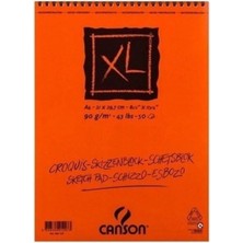 Ahes Croquis Xl Albüm 90GR Üsten Spiralli A4 50YP Resim ve Çizim Blokları