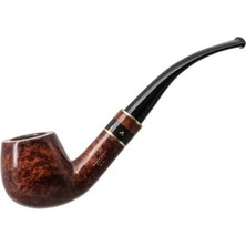 Şahin Churchwarden 525 9mm. Filtreli Ebonit Saplı Pipo, Şık ve Kaliteli Tasarım
