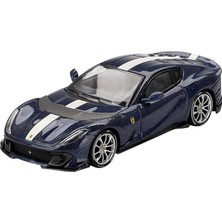 Ahes Models BBRFER64011 Ferrar. 812 Mavi Yarışma Tour De France 2023 - 1/64 Ölçekli - Model Araba