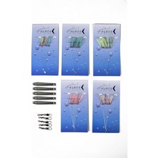 Ahes Istavrit, Kurşunlu Fırdöndülü Çapari Set 5'li Paket