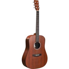 Ahes D-X1E Maun Akustik-Elektro Gitar - Figürlü Maun