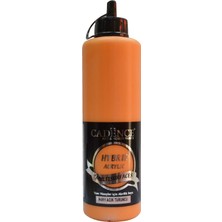 Ahes Hybrid Multisurface Akrilik Boya 500 Ml. H-011 Açık Turuncu