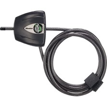 Ahes Lock Anahtarlı Siyah Python Bisiklet Kilidi, Ayarlanabilir Metal Kablo Kilidi, Dış Mekan Ekipmanları, Bisikletler, 6 Ayak Uzunluğunda, 8417D Için Hava Koşullarına Dayanıklı Vinil Kaplamaya