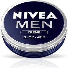 Ahes Men Erkek Bakım Kremi 75 Ml, El, Yüz ve Vücut Nemlendirici Krem, Hızlı Emilir, Yapışkan His Bırakmaz, E Vitamini, Tüm Cilt Tipleri
