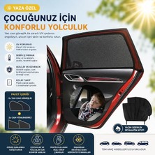 Ahes Güneşlik Perde Araç Yan Cam Güneşlik Perde Araba Perdesi Anne Bebek Emzirme Perdesi (2)