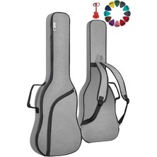 Ahes Cs-39 Case Klasik Gitar Soft Case Gigbag Kalın Çanta Kılıf (Pena Hediyeli)