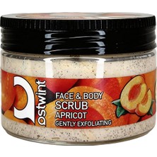 Ahes Yüz ve Vücut Peeling Scrub Kayısı 300 Ml, Cilt Temizleyici, Pürüssüzleştirici, Dolaşımı Hızlandırıcı