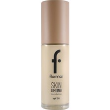 Ahes SPF30 Sıkılaştırıcı Fondöten (Soğuk Alt Ton) - Skin Lifting Fdt. - 020 Pure Beige - 8682536059558