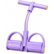 Ahes Body Trimmer Kadınlar Için, 2 Tüplü Hafif Dirençli Ayak Pedallı Egzersiz Aleti, Başlangıç Seviyesi Evde Fitness Ekipmanı