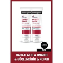 Ahes Onarıcı Bakım Cica Çatlak Topuk Kremi, 50 ml x 2 Adet