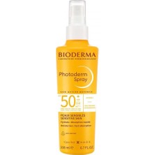 Ahes Photoderm Spray SPF50+ Tüm Ciltler Için Sprey Formda Çok Yüksek Korumalı Güneş Kremi 200 ml