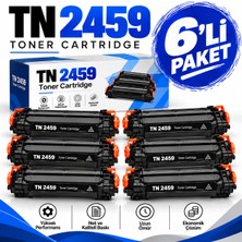 Bionet Teknik Brother TN2459 4.5k 6'li Set Muadil Toner – HL-L2310D HL-L2350DW HL-L2370DN HL-L2375DW Uyumlu