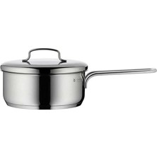 Ahes Mini Sos Tenceresi, 16 Cm, 1,2 L, Metal Kapaklı, Indüksiyon Uyumlu, Cromargan® Yüksek Kaliteli Paslanmaz Çelik, Üst Üste Saklanabilir