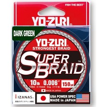 Ahes Superbraid Koyu Yeşil 137,16 M Superbraid Olta