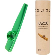 Ahes Metal Kazoo Kutulu Alüminyum Alaşım Yeşil
