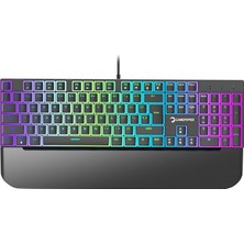 Ahes Suki Mekanik Kırmızı Switch Puding Keycaps Türkçe Q 104 Tuş USB Gaming Klavye