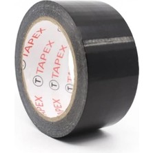 Ahes 2 Adet Tamir Bandı Su Geçirmez Güçlü Branda Çadır Yama Bandı Duck Tape 48 mm x 10 mt Siyah