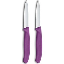 Ahes 6.7695.2C1 Swiss Classic 2li Soyma Bıçağı Set, Mor
