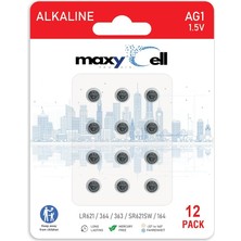 Ahes LR621 Alkalin Düğme Pil 1,5V; Saatler, Oyuncaklar, Araç Kumandaları, Işitme Cihazları ve Elektronik Cihazlar Için Uzun Ömürlü – Sızdırmaz (SR621, 164, 364, GP164 ile Uyumlu) 12'li Paket