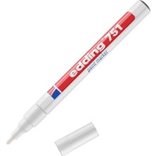 Ahes 751 Boya Kalemi - Beyaz - 1 Kalem - 1-2 mm Yuvarlak Uç