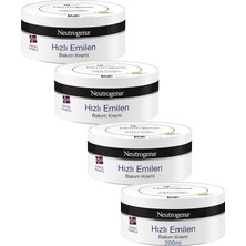 Ahes Norveç Formülü Hızlı Emilen Bakım Kremi (200 ml x 4 Adet)