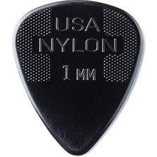 Ahes Dunlop 44R1.0 Naylon Standart, Siyah, 1.0mm, 72/çanta