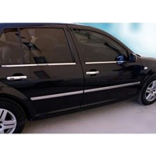 Ahes Oto Aksesuar Krom Yan Kapı Çıtası 4 Kapı 1998-2004 P.çelik Vw Golf 4 ile Uyumlu