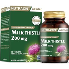 Ahes Herbal Milk Thistle 60 Tablet Takviye Edici Gıda