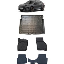 Ahes Formentor 2026 Model Ile Uyumlu 5d Premium Ekstra Havuzlu Paspas ve Bagaj Havuzu Set