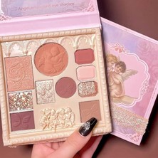 Ahes Göz Farı Paleti, 10 Renk Vintage Cameo Göz Farı Seti, Kadınlar Için Nude Tonlarda Mat ve Işıltılı Yüksek Pigmentli Uzun Süre Kalıcı Makyaj Paleti, Günlük ve Özel Davetler Için Ideal