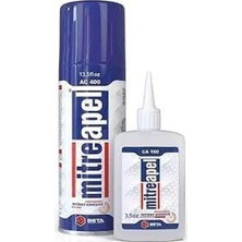 Ahes Apel Hızlı Yapıştırıcı Çift Bileşenli Çok Kuvvetli 100 gr + 400 ml