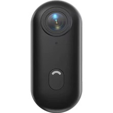 Ahes Spor Kamera 1080P Full Hd, 30M Su Geçirmez Kılıf, 120° Geniş Açı Lens, Manyetik Mini Aksiyon Kamera, Type-C, Siyah, 63X28X18 mm
