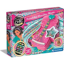 Ahes - Crazy Chic-My Beads Lab-Kit Te, 7 Yaşında Oyun, Çocuk Bilekliği, Yaratıcı El Sanatları - Italya'da Üretilmiştir, Çok Dilli, 18785