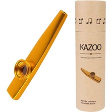 Ahes Metal Kazoo Kutulu Alüminyum Alaşım Sarı