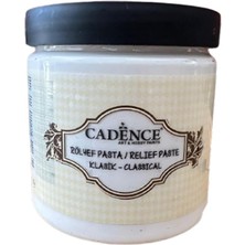 Ahes Klasik Rölyef Pasta 850GR Beyaz Tek Ebat