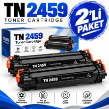 Bionet Teknik Brother TN2459 4.5k 2'li Set Muadil Toner – HL-L2310D HL-L2350DW HL-L2370DN HL-L2375DW Uyumlu