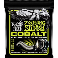 Ahes Ball Normal Slinky Kobalt 7 Telli Elektro Gitar Telleri, Ölçü 10-56