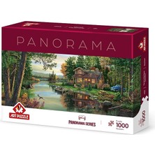 Ahes Puzzle Huzurun Resmi 1000 Parça Panorama Puzzle