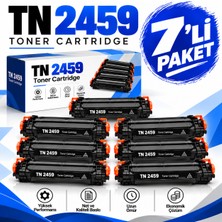 Bionet Teknik Brother TN2459 4.5k 7'li Set Muadil Toner – MFC-L2710DW MFC-L2713DW MFC-L2715DW MFC-L2730DW Uyumlu