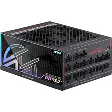 Ahes Psu Mpg AI1600TS Pcıe5 1600W 80+ Tıtanıum Atx 3.1 Pcıe 5.1 2x 12V-2X6 Power Supply