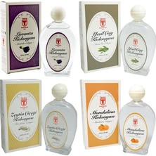 Ahes Mandalina & Lavanta & Zeytin Çiçeği & Yeşil Çay Kolonyası 4X200 ml