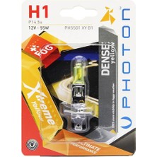Ahes Ampul H1 12V 55W Xtreme Yellow (Tekli Blister) Pht PH5501 Xy B1