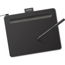 Ahes Intuos CTL4100 Çizim Tableti Mac, Pc, Chromebook ve Android Için, Küçük, Yazılım Dahil, Siyah