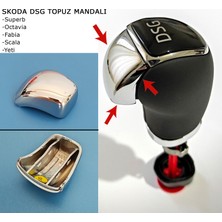 GCP German Car Parts Skoda Dsg Topuz Krom Mandal Buton Octavıa Superb Fabıa Scala Yeti